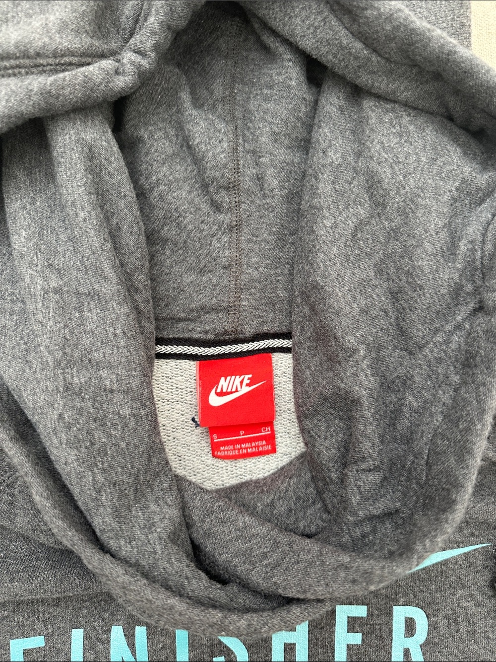 Nike Women's San Francisco Half Marathon 2015 Finisher Hoodie Grey Size S - Picture 2 of 8